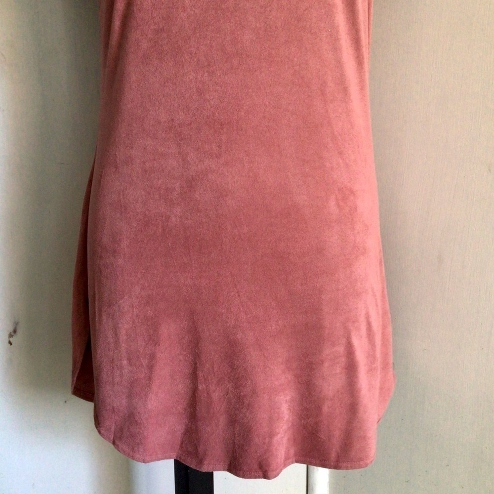 PINK Mini T Shirt Dress by TMG New York Y2K 90’s Vintage Juniors XL or Women’s S - Picture 4 of 9